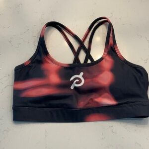 Peloton mesh back sports bra